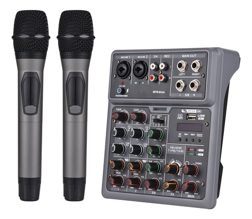 Mezclador De Audio Profesional Para Consola Mezcladora. Con