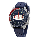 Relógio Bulova Masculino Retro Surfboard 98a253 Azul Cronogr Cor Do Bisel Azul/vermelho