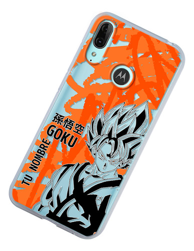 Funda Para Motorola Dragon Ball Z Goku Super Saiyan Nombre