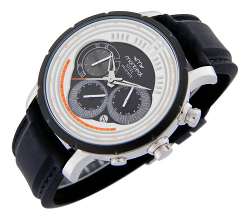 Reloj Montreal Hombre Ml1602 Cronografo Acero Calendario