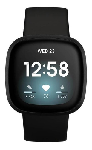 Smartwatch Fitbit Versa 3 1.58  Caja De Aluminio Anodizado