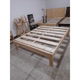 Base,  Cama De 2 Plazas De Madera, Desarmable!!