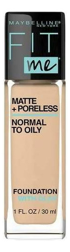  Maybelline Fit Me Fps 22 Matte 30 Ml Tono 220 Natural Beige