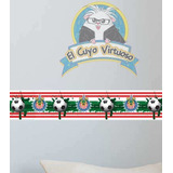 Cenefa Decorativa Chivas Guadalajara 15cm X 6mts