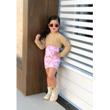 Vestido Infantil Menina Inverno Moda Blogueirinha 