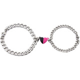 2 Piezas Juego De Pulseras Magnéticas Para Parejas, Pulsera 