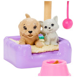 Barbie Móveis E Acessórios - Cama Pets - Mattel Grg59