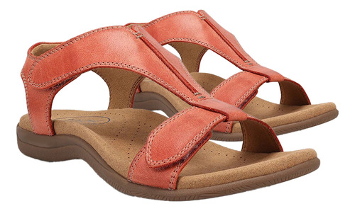 Sandalias Retro Con Plataforma Para Mujer, Ajustables, Sin C