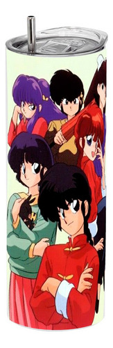 Termo Skinny Café 20 Oz - Anime Ranma Y Medio 1/2  #25