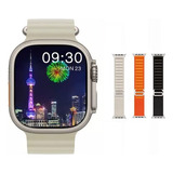 Smartwatch Hk8 Pro Max Con Pantalla Amoled Y 3 Correas