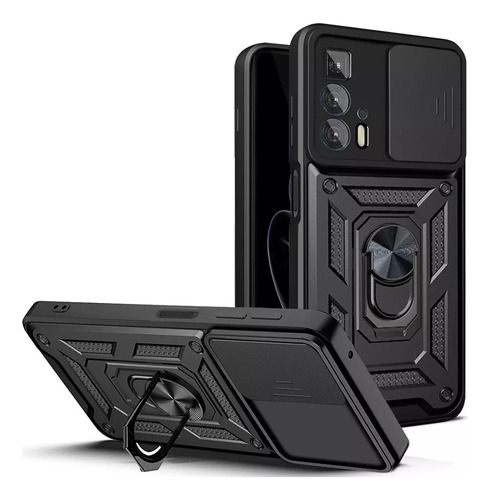 Funda Reforzada Antigolpe Anillo Motorola Edge 20 Pro