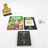 Golf [ Atari 2600 ] Black Label - Original Import. Gold Text