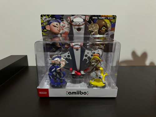 Amiibo Deep Cut 3 Pack Splatoon