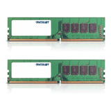 Memoria Ram 16gb Patriot Signature Line Ddr4 (2 X 8gb) 2666mhz (pc4-21300) Udimm Dual Kit Kit Psd416g2666k