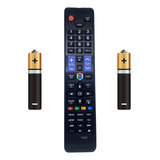 Controle Universal + Pilhas Compatível Tv Samsung Smart 7462