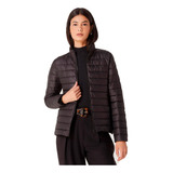 Jaqueta Básica Feminina Puffer Hering Com Forro Inverno Leve