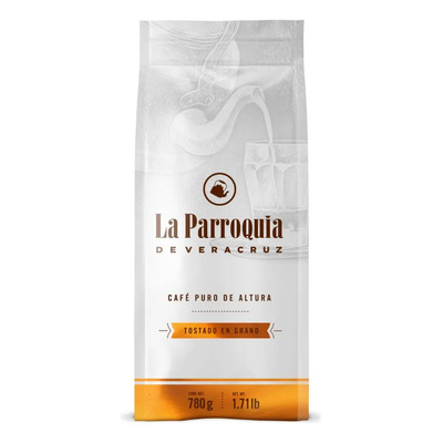 Café La Parroquia De Veracruz En Grano, Tostado Y Puro 780gr | MercadoLibre