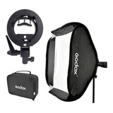 Godox Softbox 60x60 + Adaptador Bowens Tipo S Para Flash