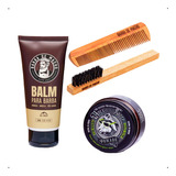 Kit Balm Ice Para Barba E Pasta Holy Sheep Modeladora Matte 