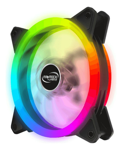 Ventilador Fantech Turbine Dual Ring Fc124 Rgb 120mm