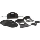 Set De Sordinas Evans 22-12-13-14-16 Hi Hat Y Platillos Color Negro