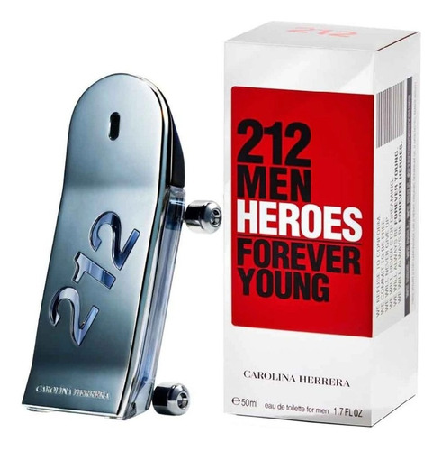 212 Men Heroes Forever Young Edt 50ml Lanzamiento!!!