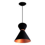 Luminária Pendente Preto / Cobre - Balcão Cozinha, Bancada