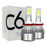 Kit Turbo  De Foco Led  H11  3800lm 36w Luz Blanca