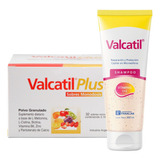 Combo Valcatil Plus 32 Sobres + Valcatil Shampoo X 300ml