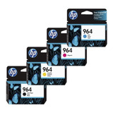 Kit Cartucho Tinta Original  Hp 964 9020 9010 - 04 Cores