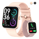 Reloj Smartwatch Reloj Inteligente Mujer Smart Watch Bluetooth Call 1.83'' Lcd Llamadas Color De La Caja Rosa