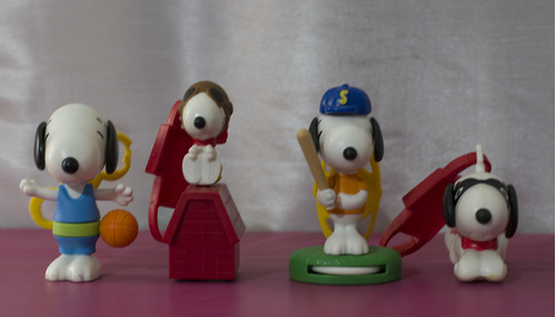 Snoopy  10 Figuras Mcdonald's 2018