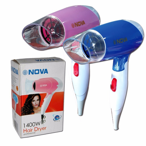 Secador Viajero Mini Nova 1400w Pequeño 110v Pelo Cabello 