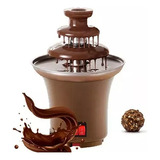 Máquina De Fundue De Chocolate Profissional Portátil Cascata