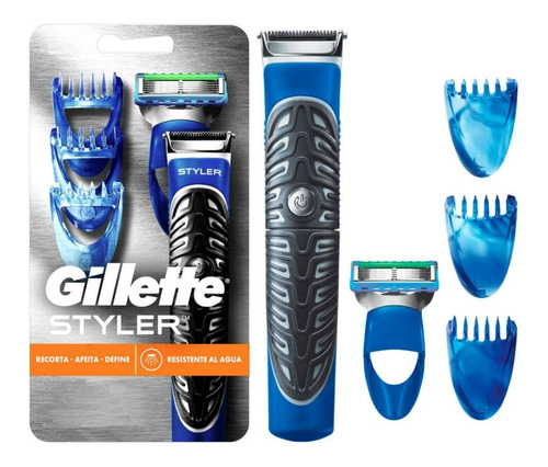 Gillette Styler 3 En 1 Recortadora, Afeita Y Perfiladora