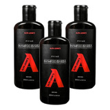 3 Unidades De Shampoo Para Barba Alfa Look's Prime 200ml