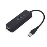 Convertidor Ethernet Hub A Rj45 Dm He27 Rtl8153 Usb 3.0