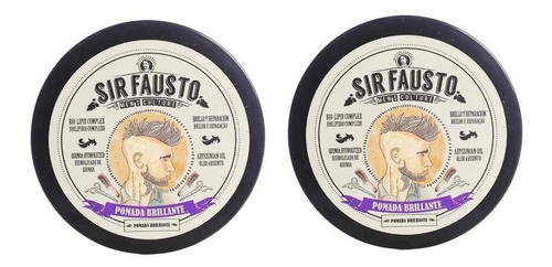 Cera Pelo Barbería Cabello Sir Fausto Pomada 200grs Barbero