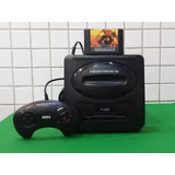 Mega Drive C/ Entrada P/ Sega Cd Lateral + Alterd Beast Orig