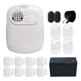 Kit Alarme Intelbras Monitorado App Celular 12 Sensor S/ Fio