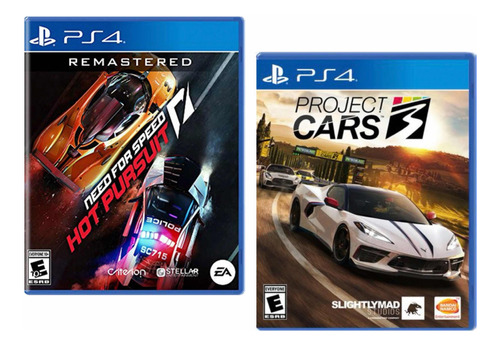 Combo Pack Need For Speed Hot + Project Cars 3 Ps4 Nuevos*