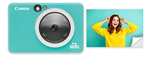 Impresora De Cámara Instantánea Canon Ivy Cliq 2, Mini Impre
