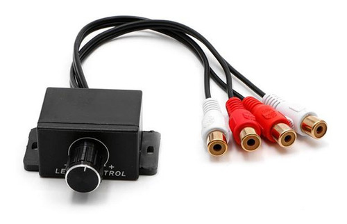 Universal 12v Coche Amplificador De Audio Bajo Rca Nivel Rem