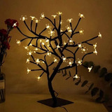 Arbol De Navidad Luminoso Bonsai Luces Led Blanco Calido