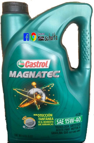 Aceite Castrol Magnatec Tecnología Sintético  15w40