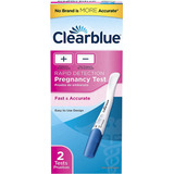 2 X Clearblue Prueba De Embarazo Fácil Lectura Rápida
