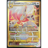 Carta Pokémon Zoroark De Hisui V-astro Dourada