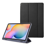 Funda De Piel Con 3 Pliegues Para Samsung Galaxy Tab S6 Lite