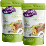 Kit 2 Macarrão Espaguete Konjac Massa 270g - Só 9 Calorias