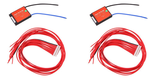 2 Baterías Bms Lifepo4 De 12 V, 36 V, 20 A, Resistentes Al A